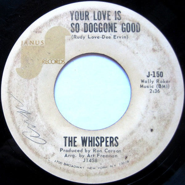 The Whispers | Your Love Is So Doggone Good / Crackel Jack