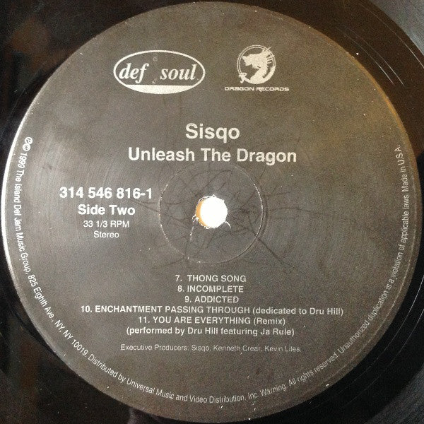 Sisqo | Unleash The Dragon – Tunnel Records