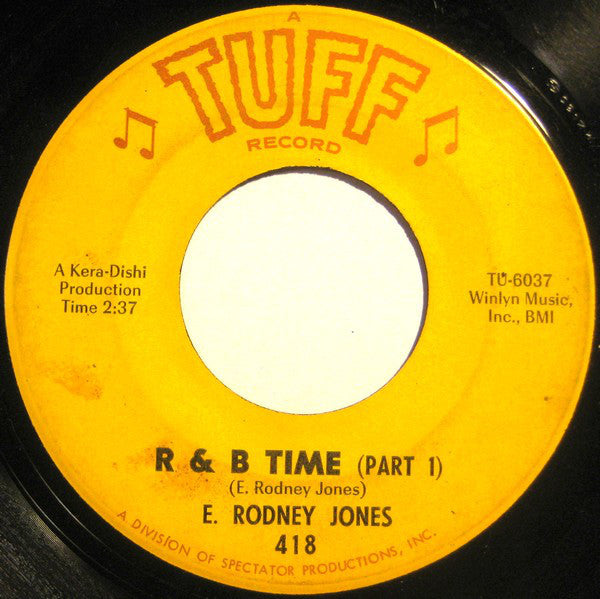 E. Rodney Jones | R & B Time
