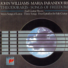 Load image into Gallery viewer, John Williams (7) | Songs And Guitar Pieces By Theodorakis
