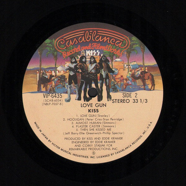 その他 LP Kiss Love Gun VIP6435 CASABLANCA /00400 KISS LOVE GUN CASABLANCA VIP6435 JAPAN OBI LP 1977 ORIG 1ST