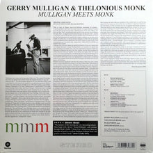 Load image into Gallery viewer, Thelonious Monk | Mulligan Meets Monk (New)
