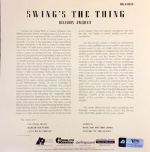 Load image into Gallery viewer, Illinois Jacquet | Swing&#39;s The Thing
