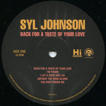 Load image into Gallery viewer, Syl Johnson | Back For A Taste Of Your Love (New)
