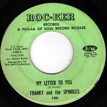 Load image into Gallery viewer, Frankie &amp; The Spindles | (My Girl Is Made Of) Candy / My Letter To You
