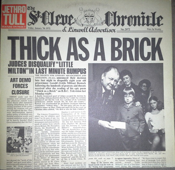 Jethro Tull | Thick As A Brick