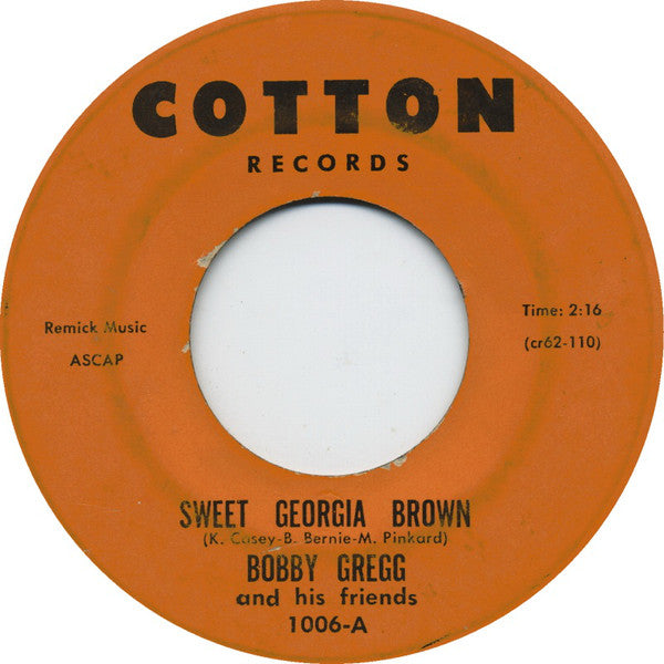 Bobby Gregg And His Friends | Sweet Georgia Brown
