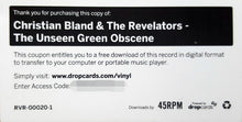 Load image into Gallery viewer, Christian Bland &amp; The Revelators | The Unseen Green Obscene (New)
