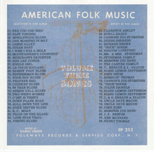 Load image into Gallery viewer, Harry Smith | Anthology Of American Folk Music (New)
