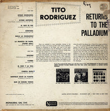 Load image into Gallery viewer, Tito Rodriguez | Returns To The Palladium - Live

