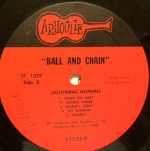 Load image into Gallery viewer, Big Mama Thornton |  Ball And Chain
