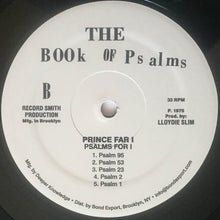 Load image into Gallery viewer, Prince Far I | Psalms For I (New)

