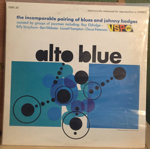 Johnny Hodges | Alto Blue