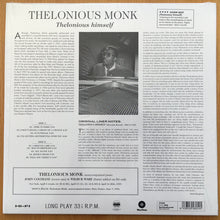 Load image into Gallery viewer, Thelonious Monk | Thelonious Himself (New)
