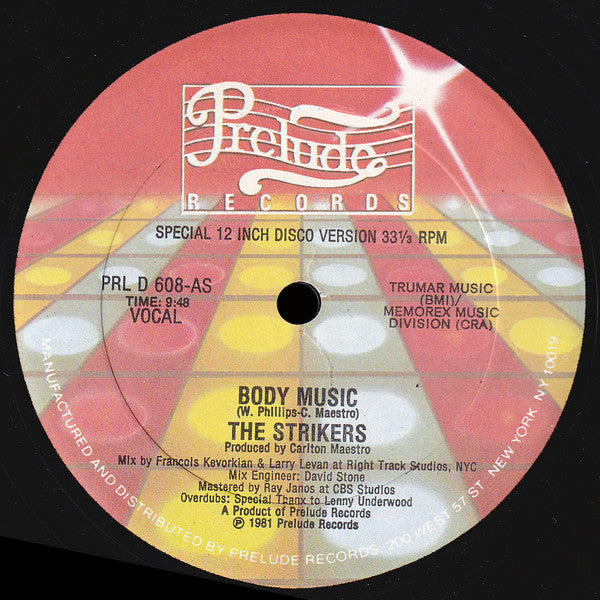 The Strikers | Body Music