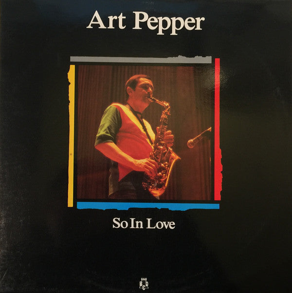 Art Pepper | So In Love (New)