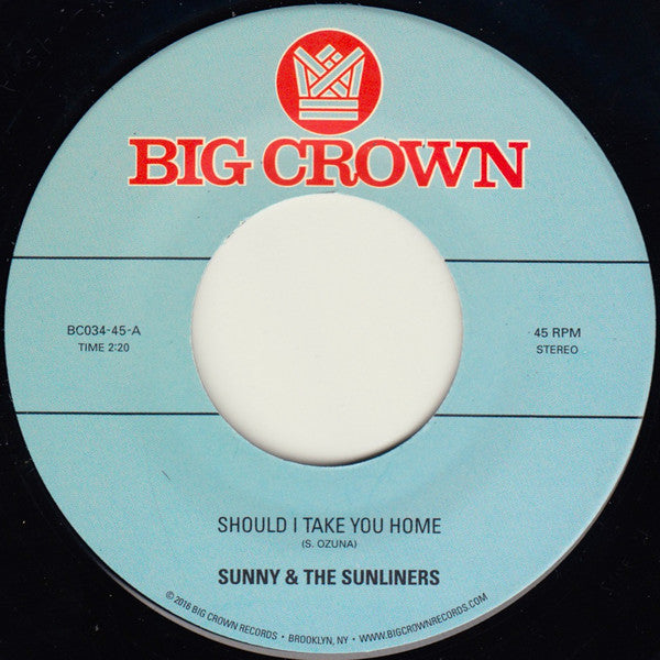 Sunny & The Sunliners | Should I Take You Home (New)