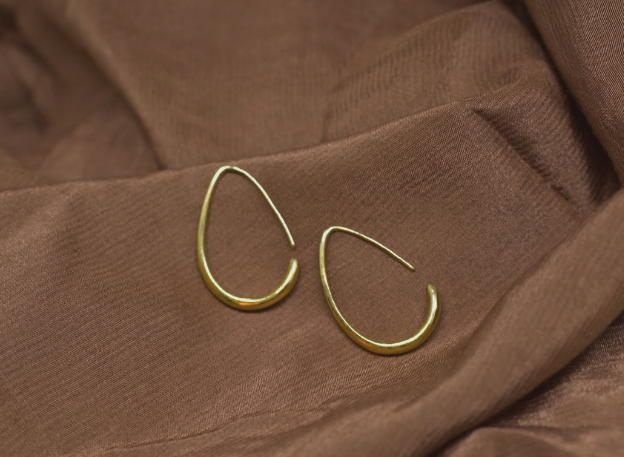 Susa Hoop Earrings by Mountainside Handmade Jewelry