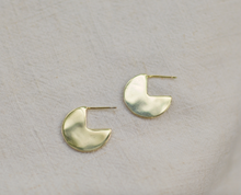Load image into Gallery viewer, Moon Earrings by Mountainside Handmade Jewelry

