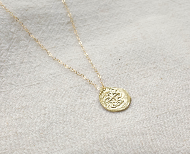 Medallion Necklace by Mountainside Handmade Jewelry