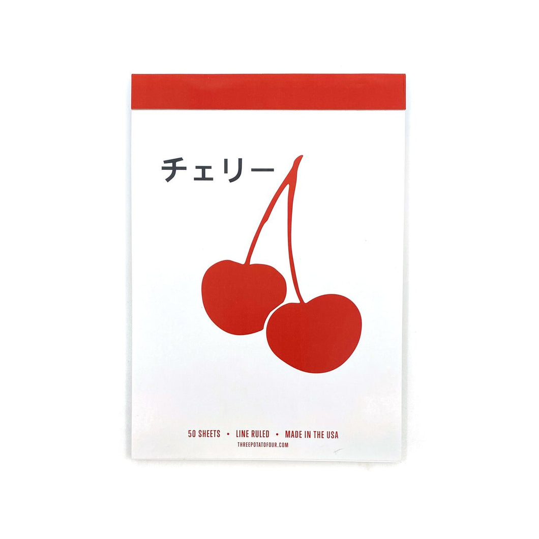 TABLET NOTEPAD - CHERRY